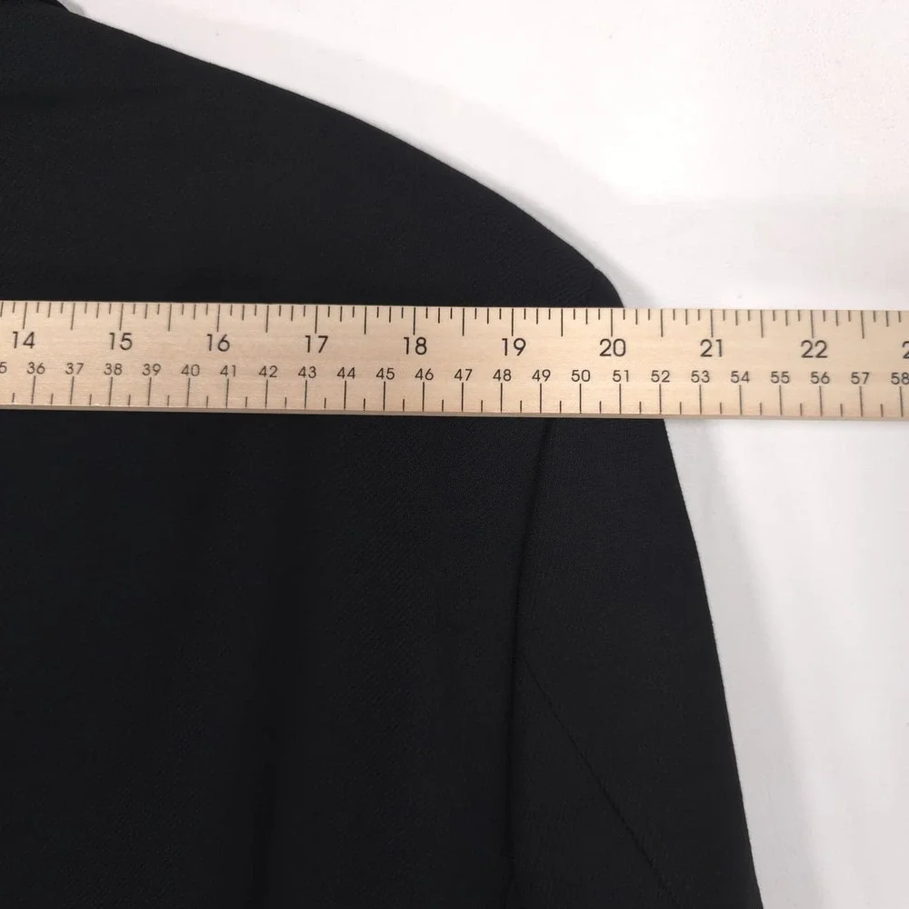 HUGO BOSS Men's Wool Blazer 44R Black Einstein Sigma‎ USA Made Tailored Classic